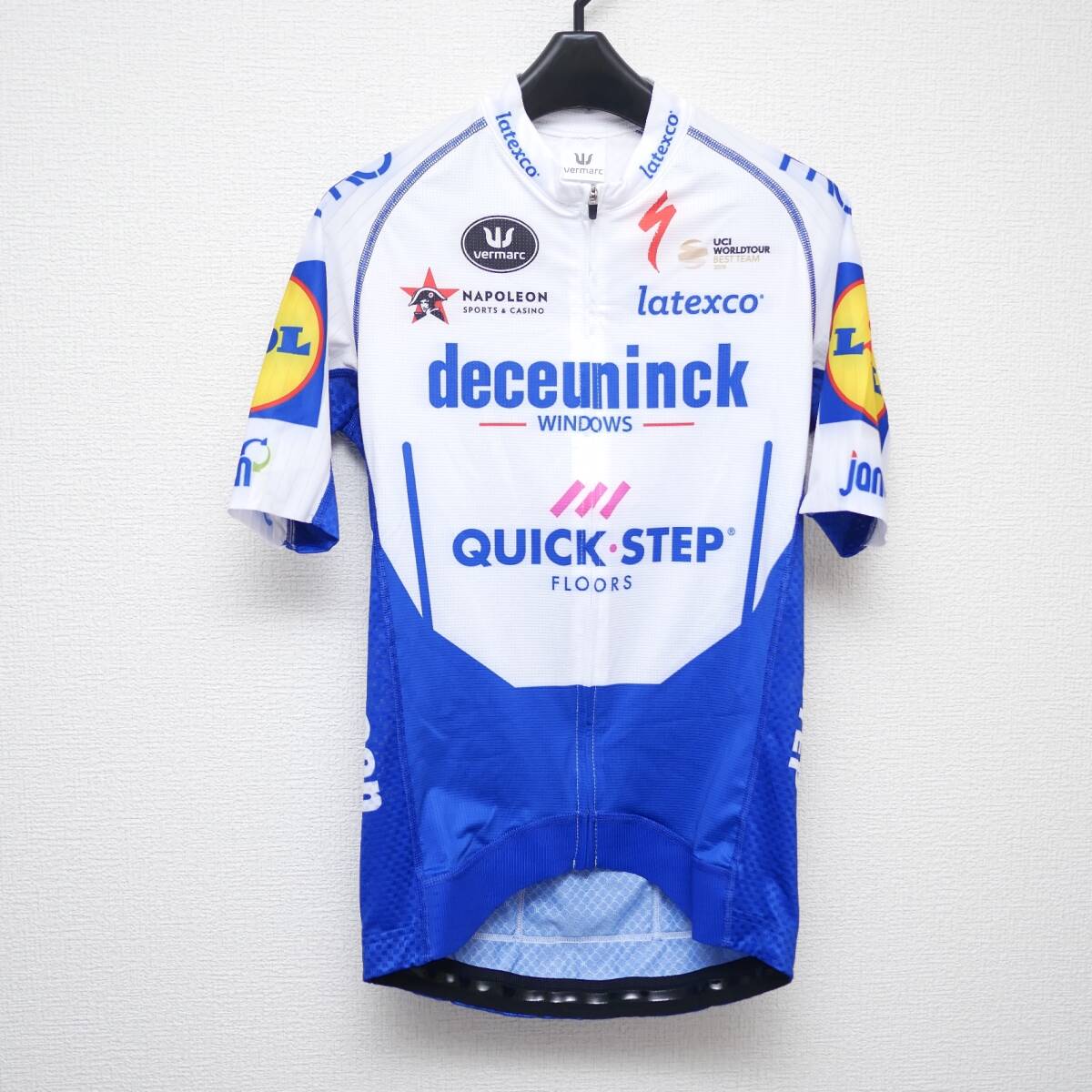 ジュリアン・アラフィリップ選手支給品 ドゥクーニンククイックステップ レーシングジャージ フェルマルク プロチーム スペシャライズド拍卖