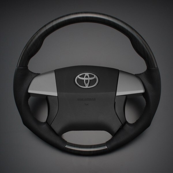 フェガーリ エスティマ AHR20系 50系 ハイグレード ウッド&レザー ステアリング ガングリップ LS19 FEGGARI拍卖