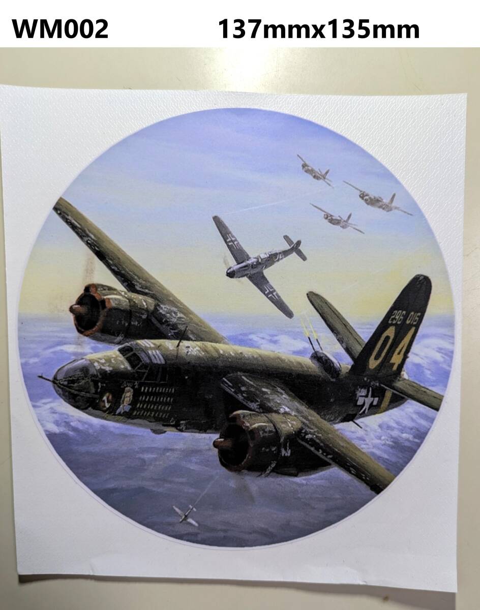 WM2-5格安出品~20%OFF 美品 レトロ 爆撃機 戦闘機 米軍 ミリタリー 軍 空軍 アーミー カッティングステッカー シール デカール拍卖