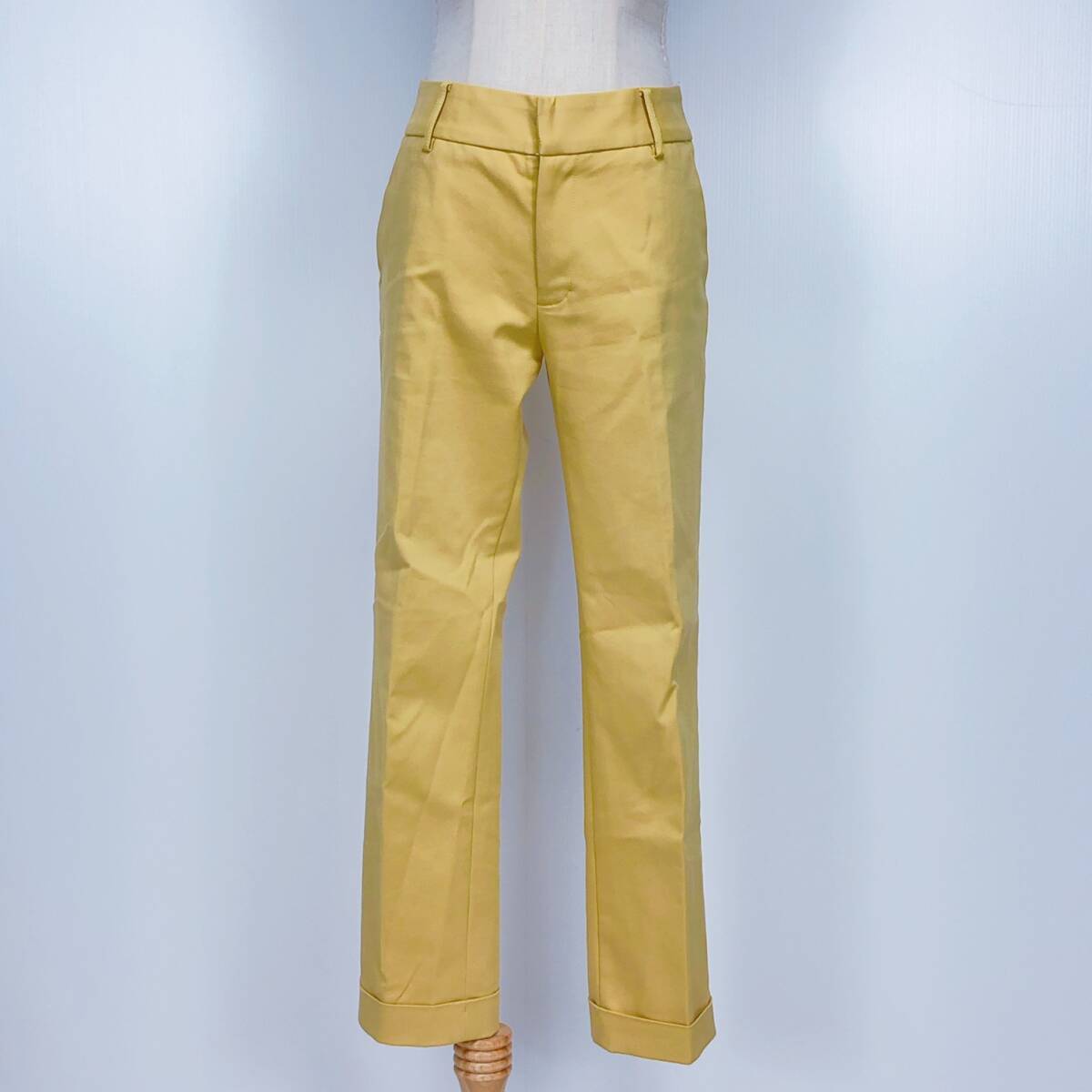 YX1114 Doux archivesレディースボトムスロング丈 薄手 ファスナー・ホック ポケット サイズS 綿素材含 シンプル カジュアル おしゃれ 春秋拍卖