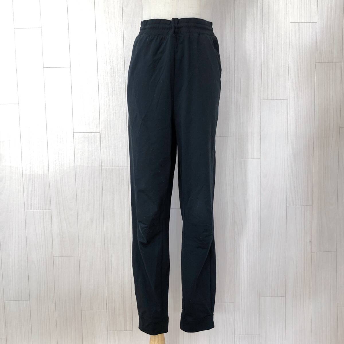 Y1663 UNIQLO レディース ボトムス ロング丈 薄手 伸縮性 ウエストゴム ウエスト紐付き M シンプル カジュアル おしゃれ スポーティ 春夏 拍卖