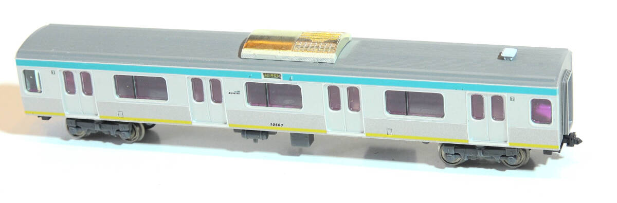 【G4QZ21】マイクロエース「相鉄サハ10603」ケースなし 相模鉄道10000系 ジャンク 中古Nゲージ拍卖