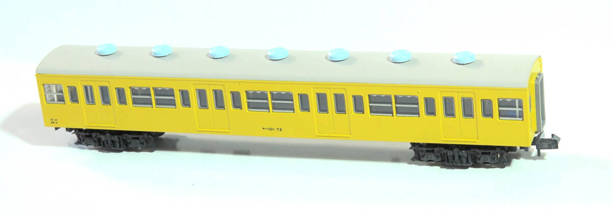 【G4O$61●】マイクロエース「サハ101 総武線カナリア」ケースなし 101系通勤形電車 中古Nゲージ ジャンク拍卖