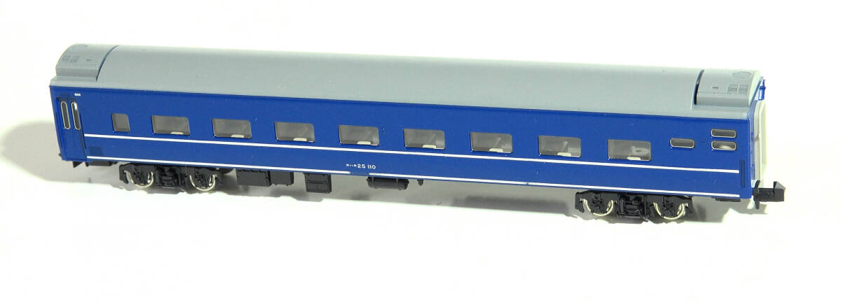 【G4Qh42】TOMIX「No.2532 オハネ25形(銀帯)」ケースなし 24系25形ブルートレイン 中古Nゲージ ジャンク トミックス拍卖