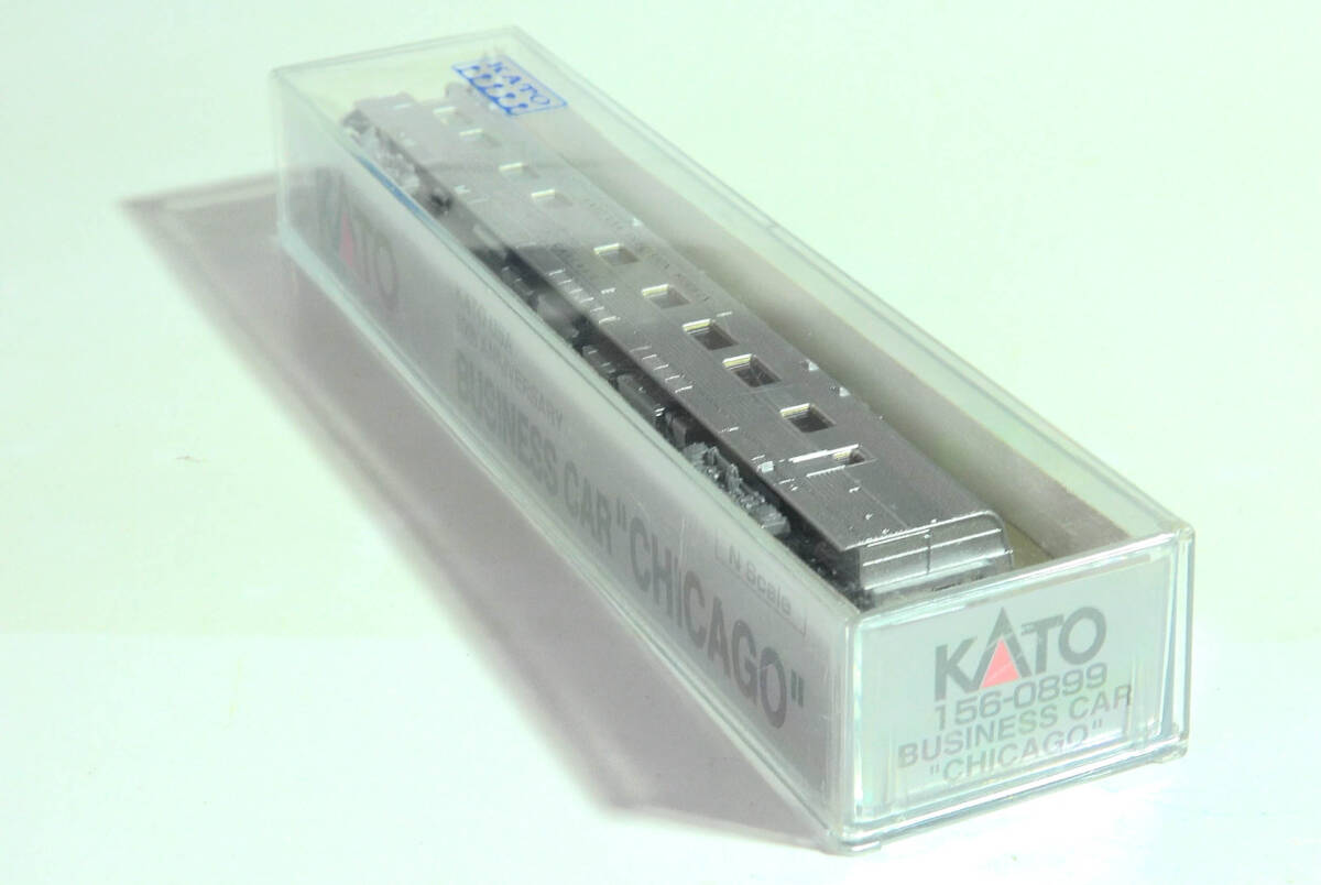 【G4QD10】KATO「156-0899 BUSINESS CAR CHICAGO」《KATO USA 10th Anniversary PRECISION MODELS》中古Nゲージ ジャンク カトーUSA10周年拍卖