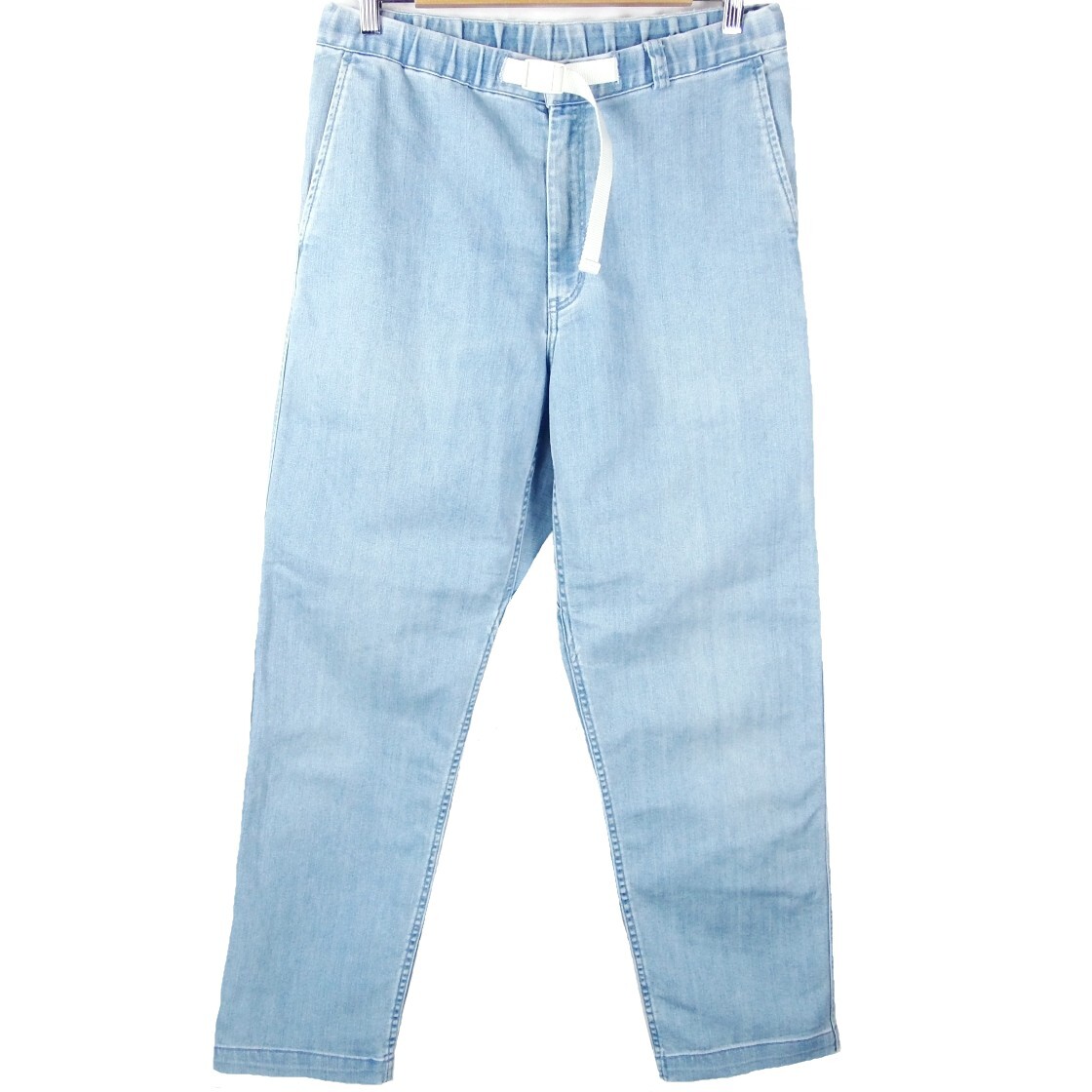 ■HELLY HANSEN ヘリーハンセン / HOE21902 / メンズ / ライトインディゴ ウォッシュ加工 / ストレッチ デニムパンツ size M / ボトムス拍卖