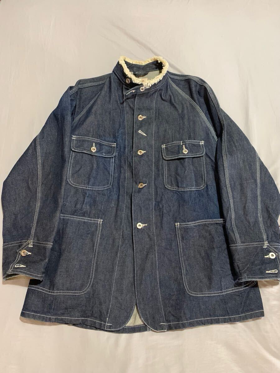 FARMER BROWN JEANS デニムジャケット オーバーサイズ カバーオール デニム リーバイス Gジャン 拍卖