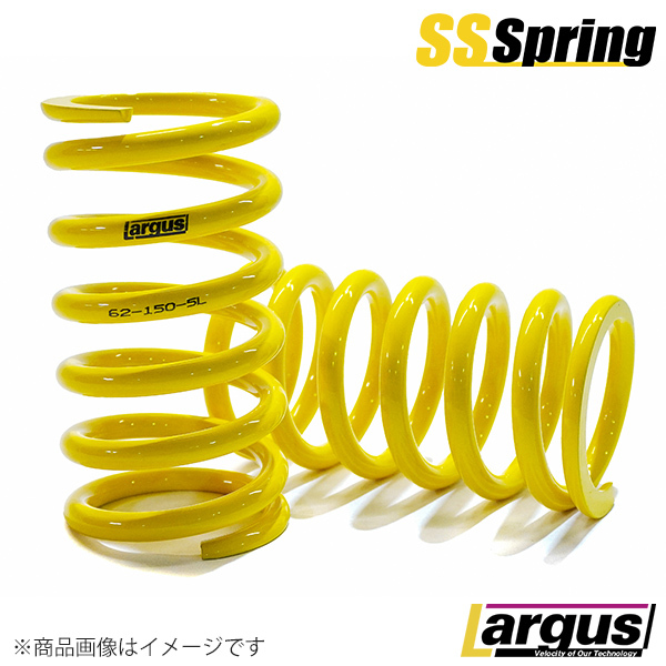 Largus ラルグス ID62 SSスプリング 直巻 2本セット 自由長180mm バネレート16K拍卖