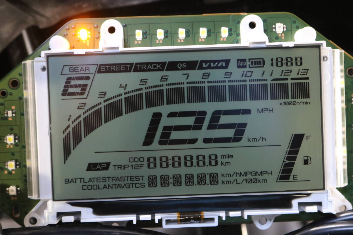 60/非売品 国内モデル YZF-R125 メーター基板 BVD-H3500-00の一部 RE45J拍卖