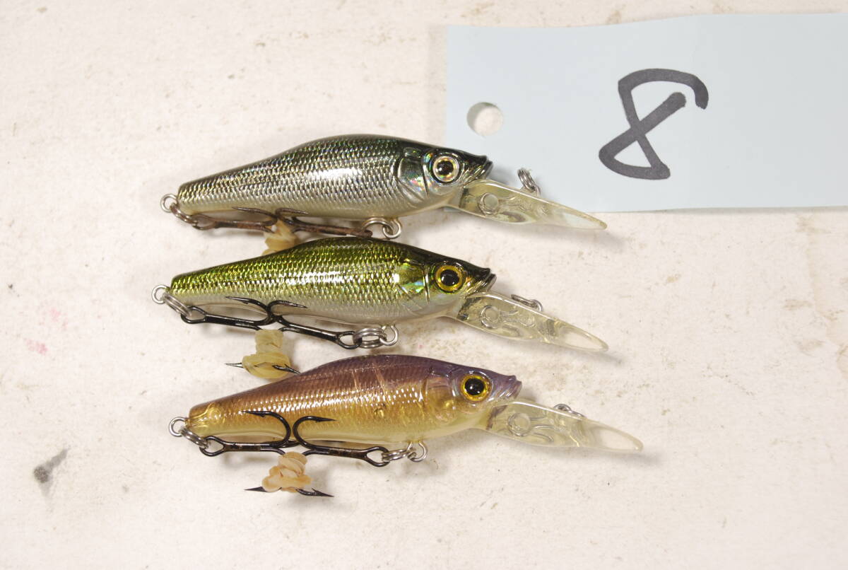 メガバス MEGABASS スモルト SMOLT 3個 セット 8拍卖