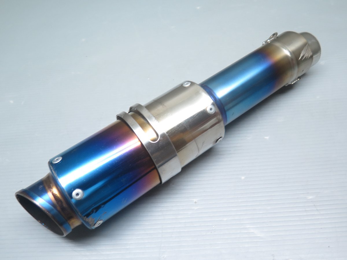 ★GPz900R 外し MAVERICK マーベリック? 社外 サイレンサー マフラー チタン 60Ф ZRX1200/Z900RS/CB1300SF/XJR1300/MT-09 241227DK0144拍卖