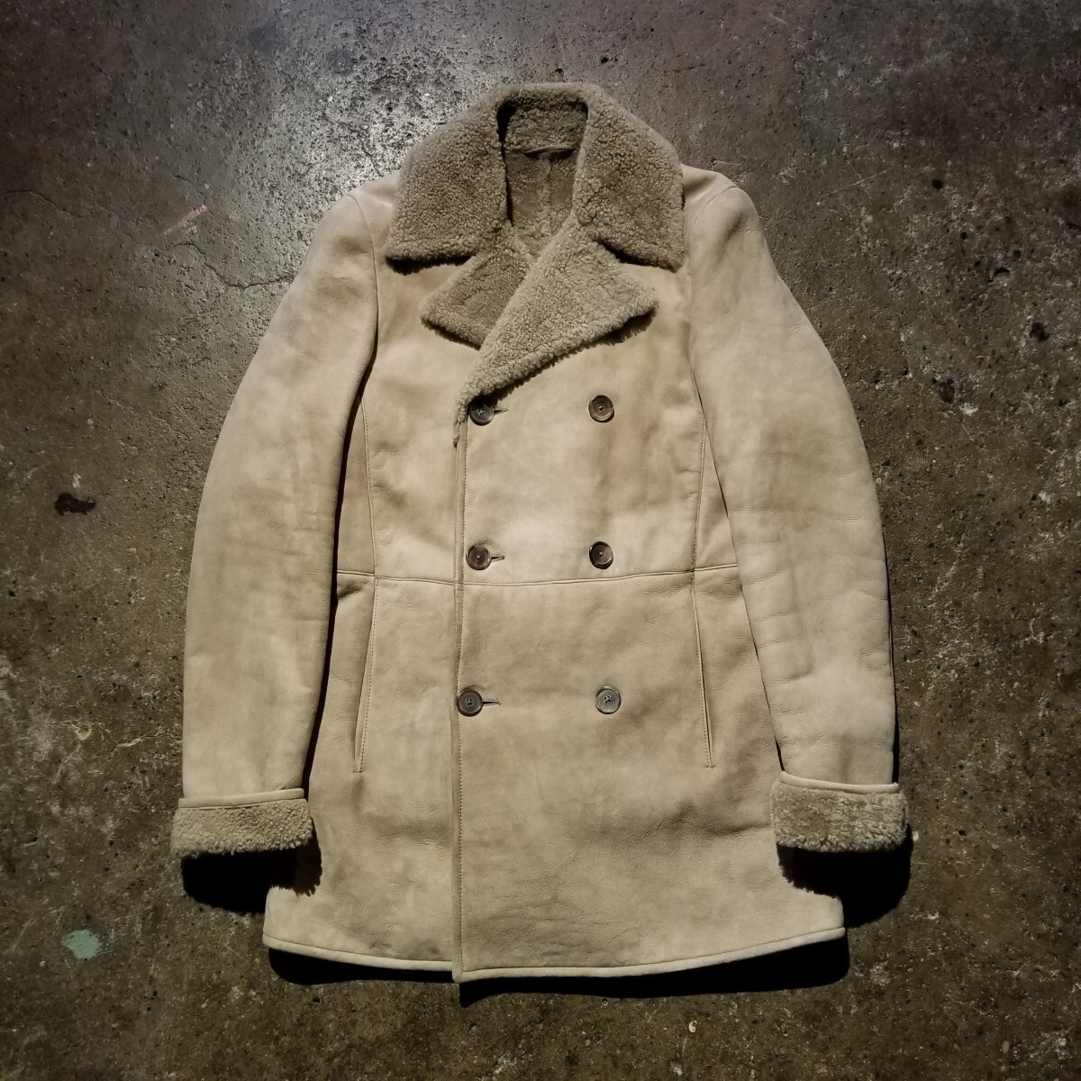 JIL SANDER ムートンコート 46 ジルサンダー レザジャケット拍卖