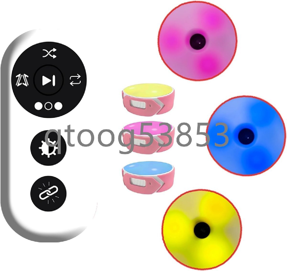 機敏な反応速度トレーニング機器、リモコン付き、USB LED リアクショントレーニングライト 4 つのモード、10 時間のタッチセンサーライトを拍卖