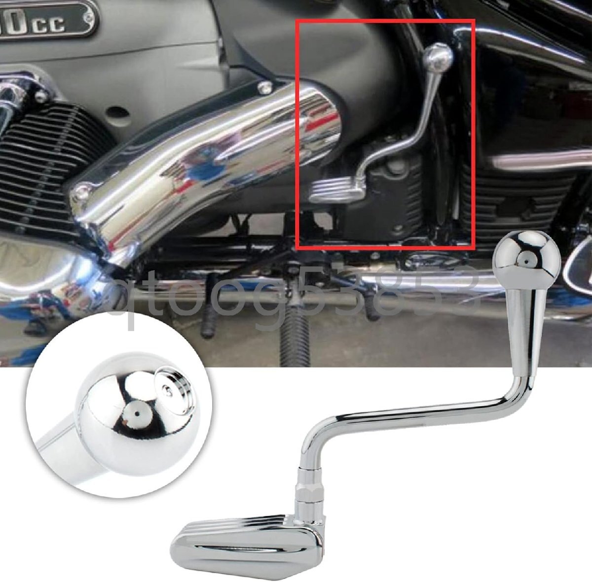 BMW R18 R 18 クラシック 2020 パーツ用拡張リバース トランスミッション レバー拍卖