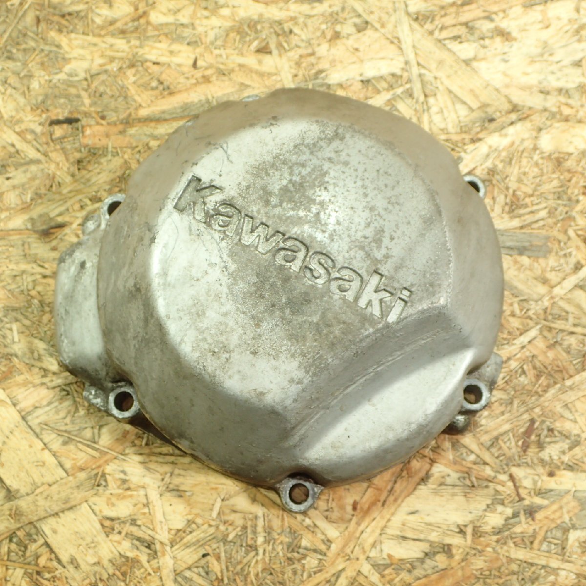 【送料SSサイズ】Kawasaki DX220B-0014** KDX220SR ジェネレーターカバー 検.( 20251 14 青8拍卖