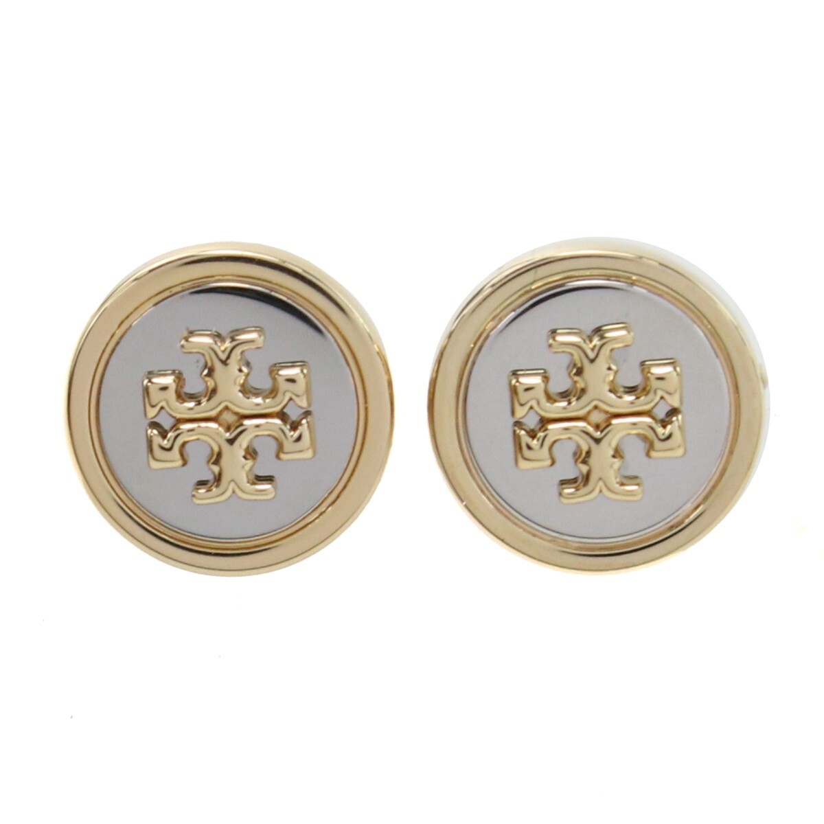 トリーバーチ TORY BURCH KIRA ピアス ブランド 153657 961TORY GOLD-TORY SILVE ゴールド系 拍卖