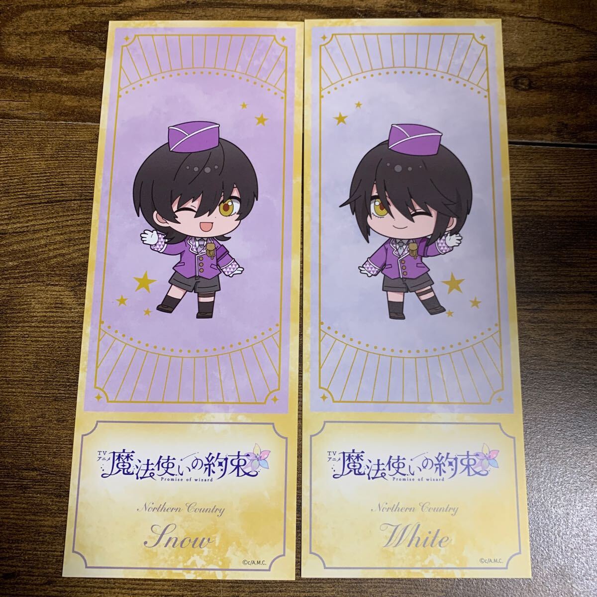 魔法使いの約束 まほやく 5大都市コラボ チケット風カード スノウ ホワイト拍卖
