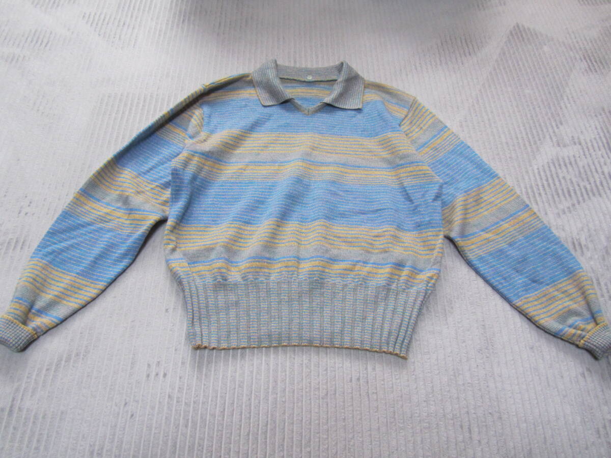 美品 ウール素材 襟が取り外しできるセーター 拍卖