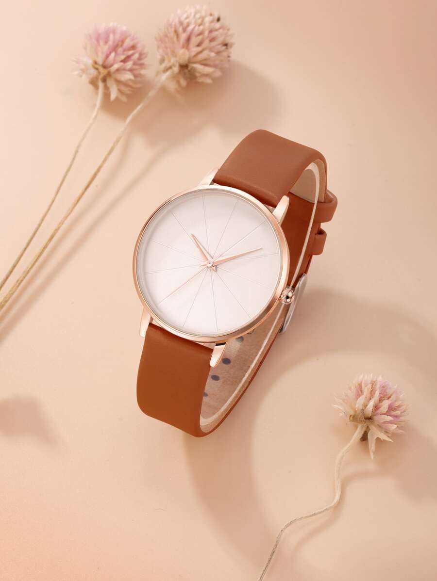 腕時計 レディース クォーツ 学生向けギフト 丸型ポインター クォーツ 腕時計拍卖