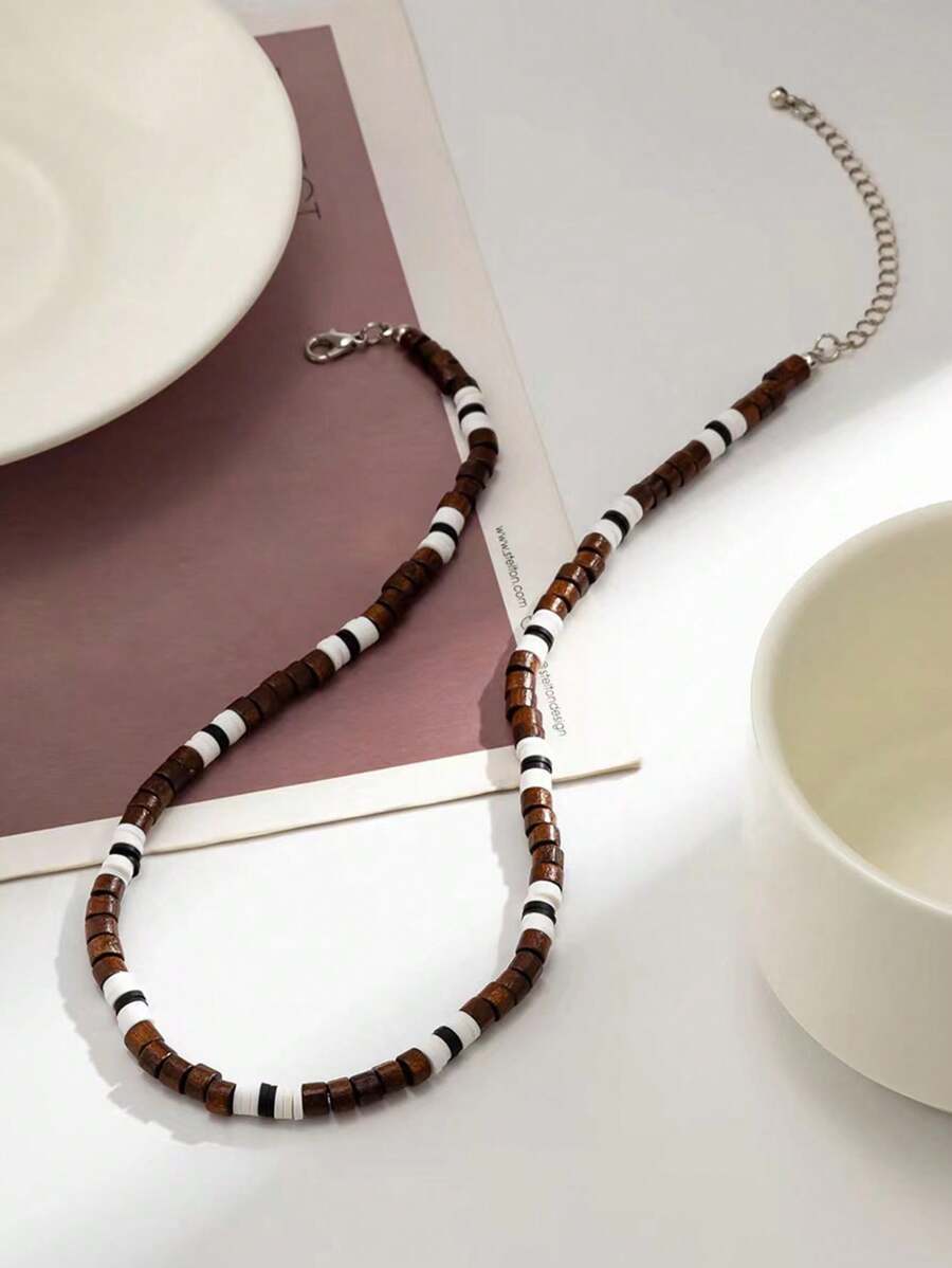 ジュエリー メンズ ネックレス ビーチ スタイル ビーズネックレス メンズジュエリー拍卖