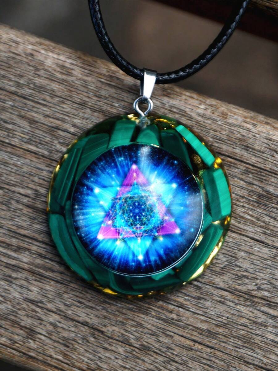 ジュエリー メンズ ネックレス パワーオルガンチャクラペンダントネックレス女性男性レイキヒーリング天然石ネックレスヨガ瞑想ジュエリ拍卖