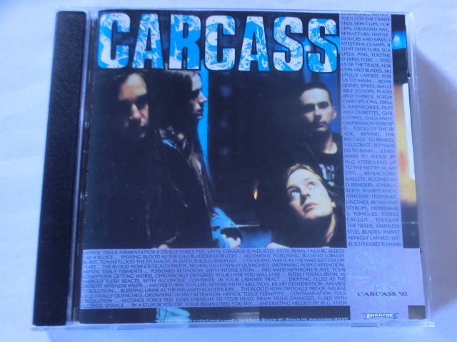【中古 CD】 CARCASS / HEARTWORK EP カーカス / 臓器移植 国内盤拍卖