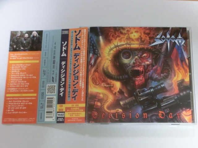 【中古 CD】 SODOM / DECISION DAY ソドム / ディシジョン・デイ 国内盤 CD+DVD拍卖