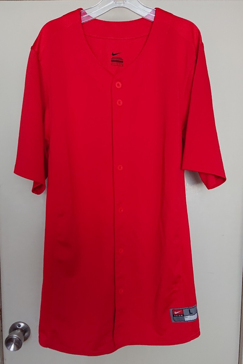 広島カープファン必見ナイキ製 野球 ユニフォーム Lサイズ 広島カープ風拍卖