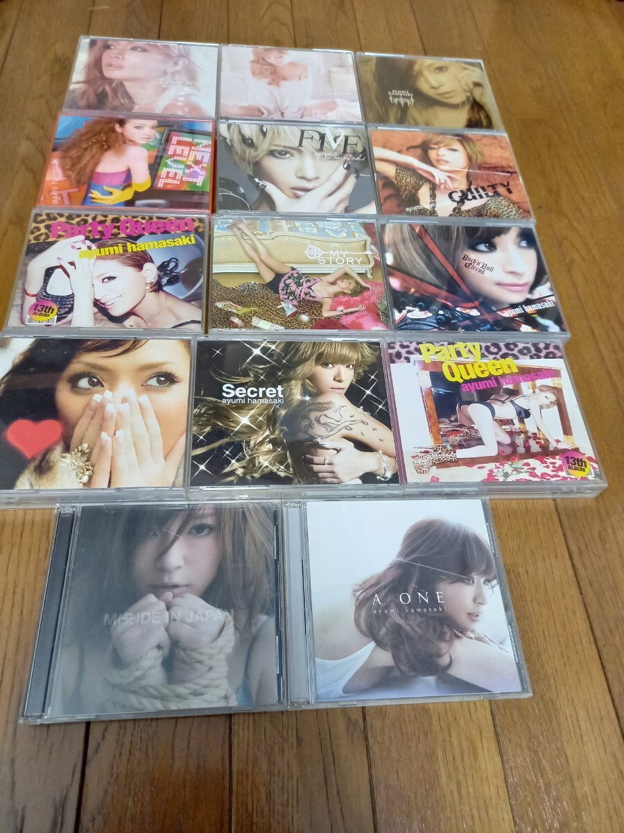 浜崎あゆみ DVD付きアルバム14枚セット 拍卖