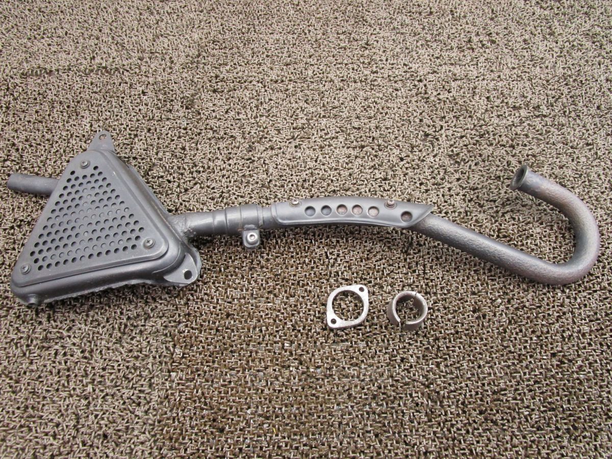 イーハトーブ マフラー サイレンサー □W645 チャンバー!JD03 ホンダ 【 JD03E 】 Ihatovo キャブ車 6V拍卖