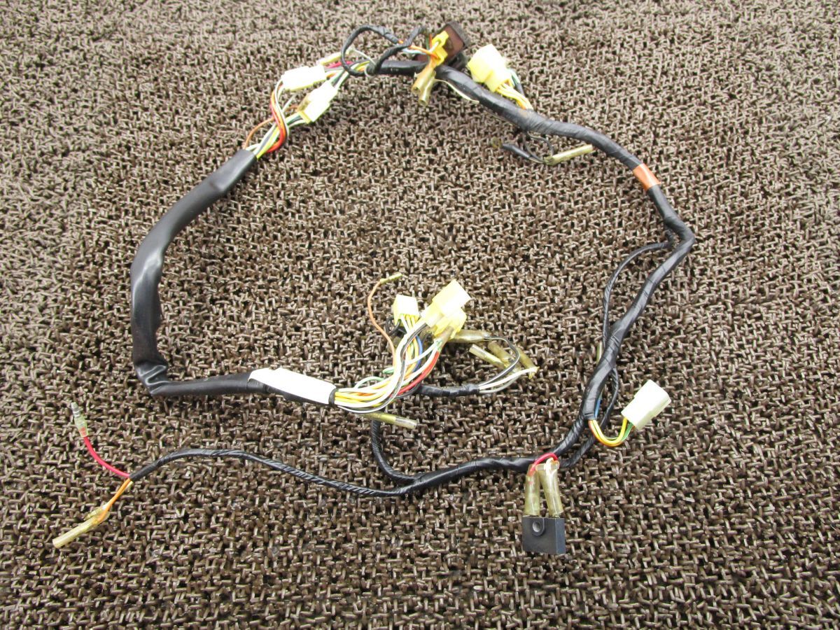 TS125 メインハーネス △W646!TS1252 スズキ 【 TS1252 】 キャブ車 動画有拍卖