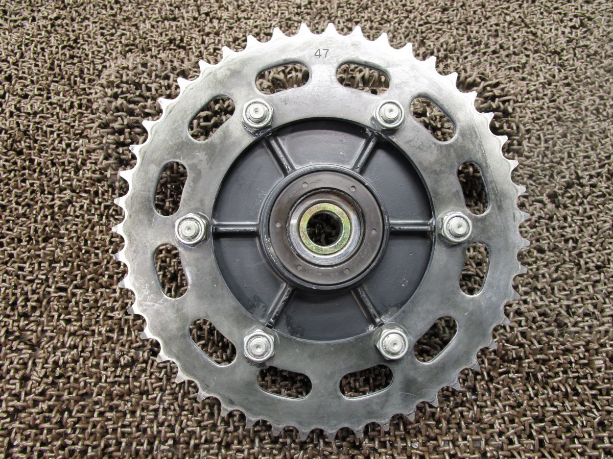 FZ400 スプロケット ハブ △W853!4YR ヤマハ 【 4YR 】 キャブ車 動画有拍卖