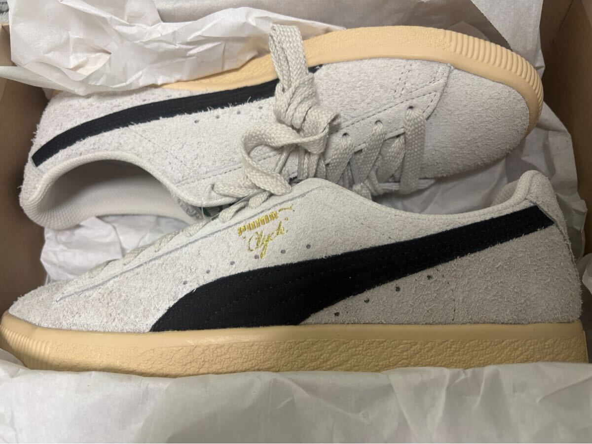 PUMA CLYDE HAIRY SUEDE SEDATE GRAYC スウェード プーマ クライド拍卖