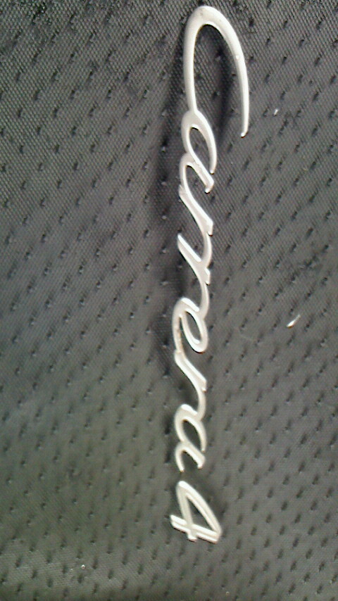 純正 ポルシェ996 カレラ4(2004Y) エンブレム拍卖