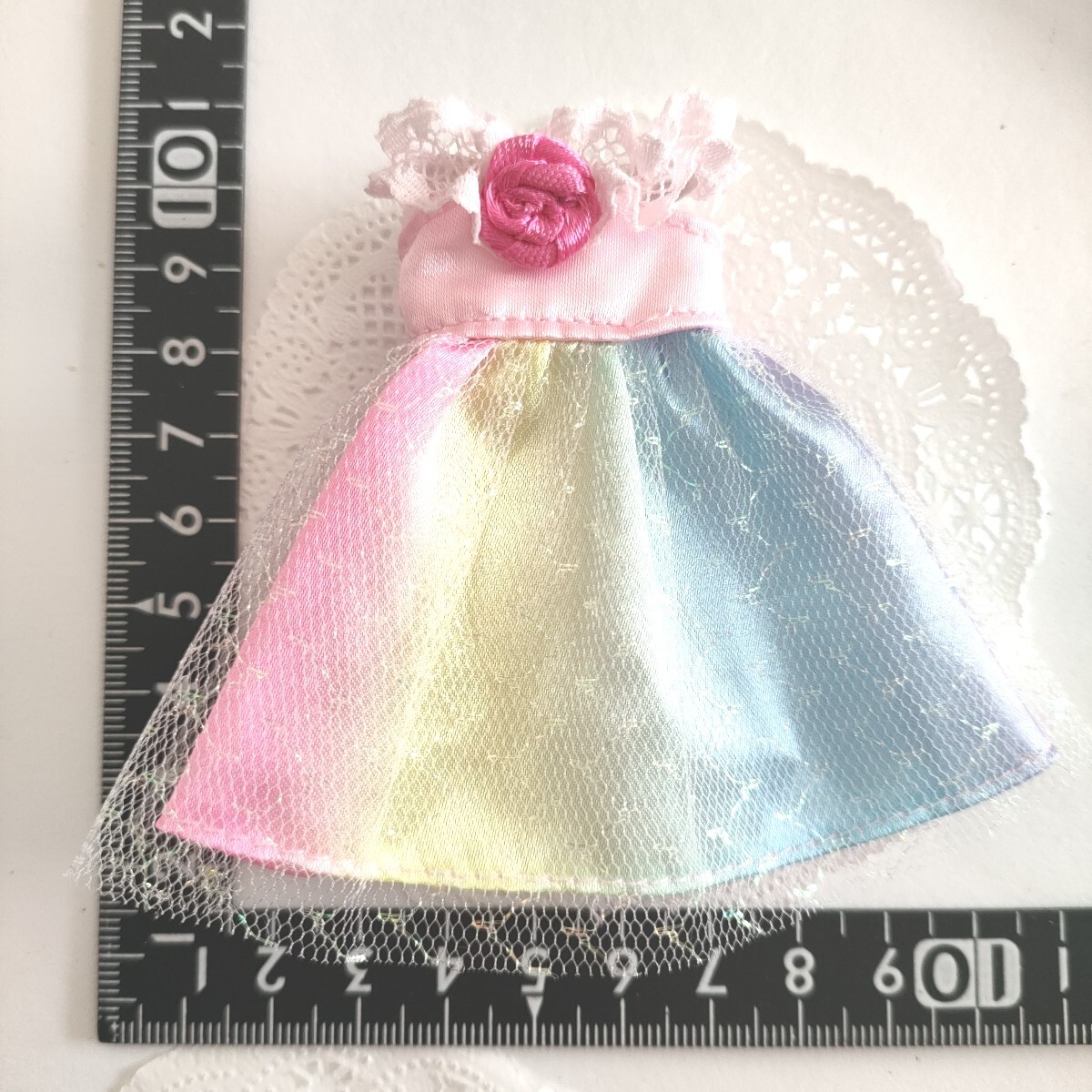 5r0120 ドール用 幼稚園児 サイズ リカちゃんの妹 ドレス ワンピース ミキマキ 拍卖