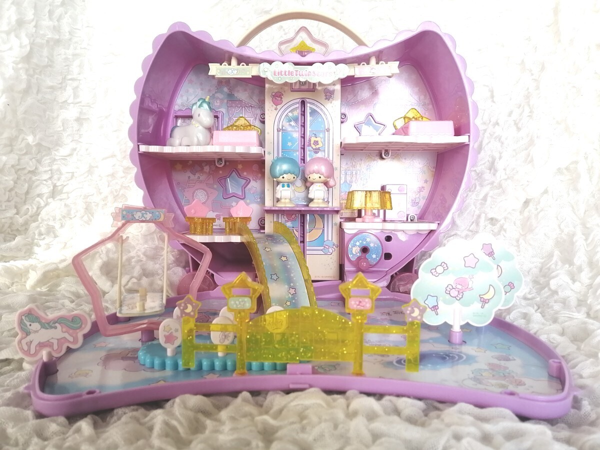5r0112 こえだちゃん リトルツインスターズ 月のおうち ミルキーウェイ パープル ユニコーン付き拍卖