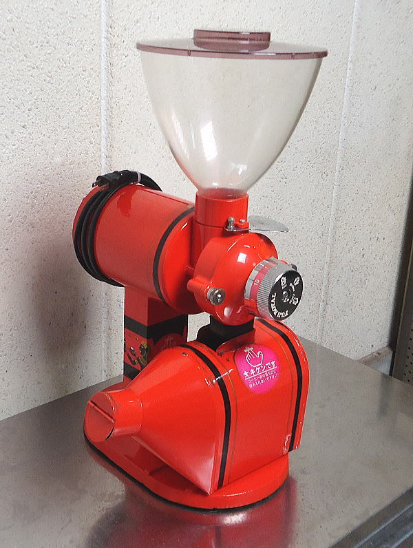 中古 業務用 フジ ロイヤル FUJI ROYAL 電動100V卓上コーヒーミル 珈琲グラインダー豆挽きR-440 作動良好 傷汚有 アンティーク レトロ 昭和拍卖