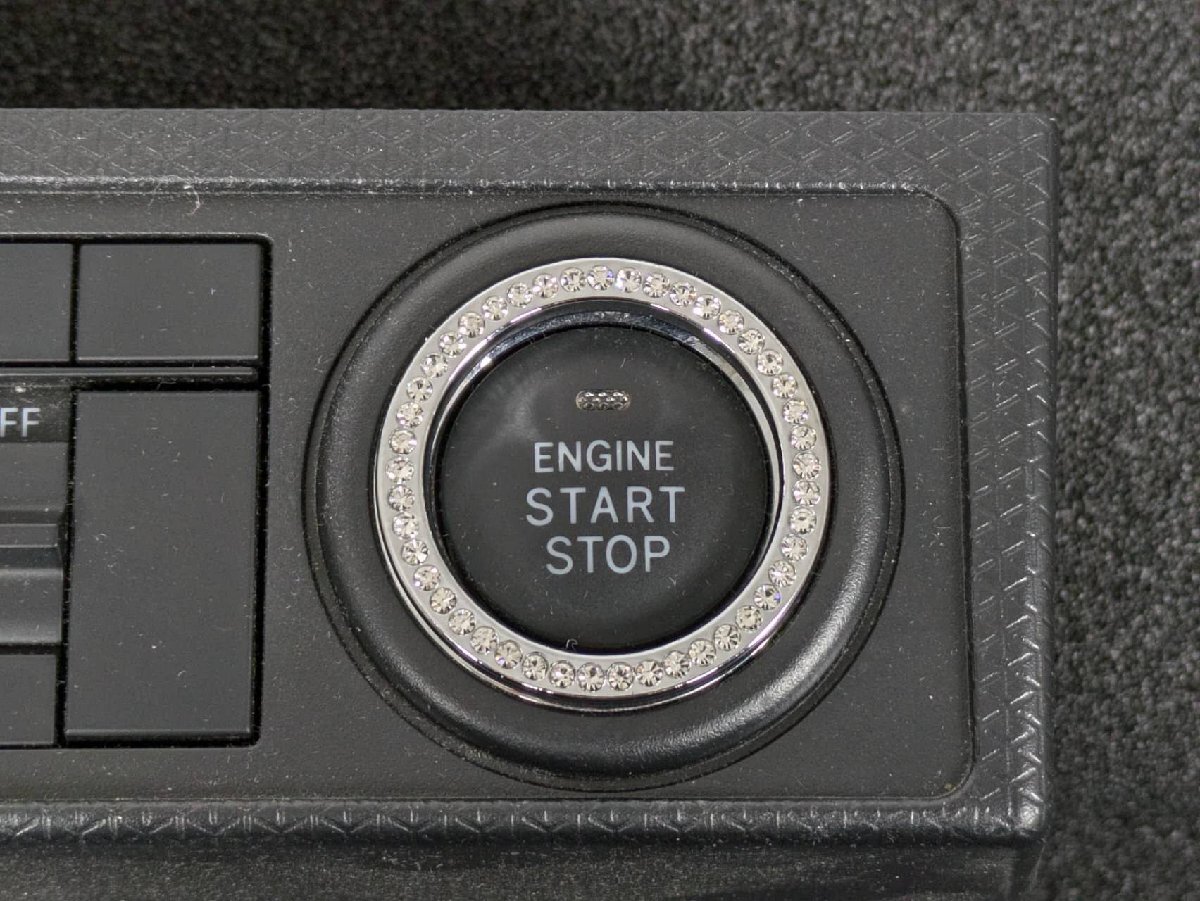 ラグジュアリー感UP♪ エンジン スターター スイッチ リング ムーヴキャンバス LA800S LA810S L X G SAII SAIII リミテッド拍卖