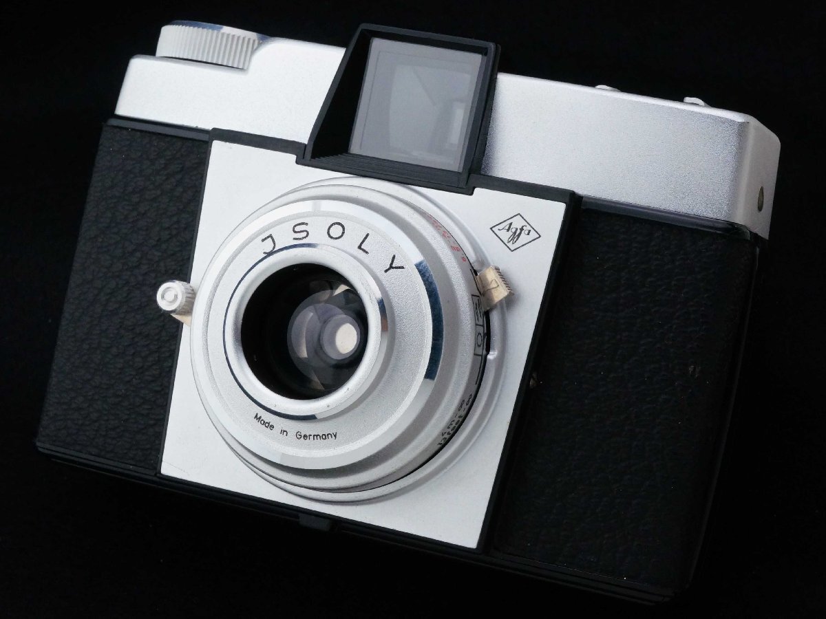 Agfa ISOLY JUNIOR !! ドイツ製!!! 120フィルムを使う 4x4判 コンパクトカメラ!! 1133拍卖