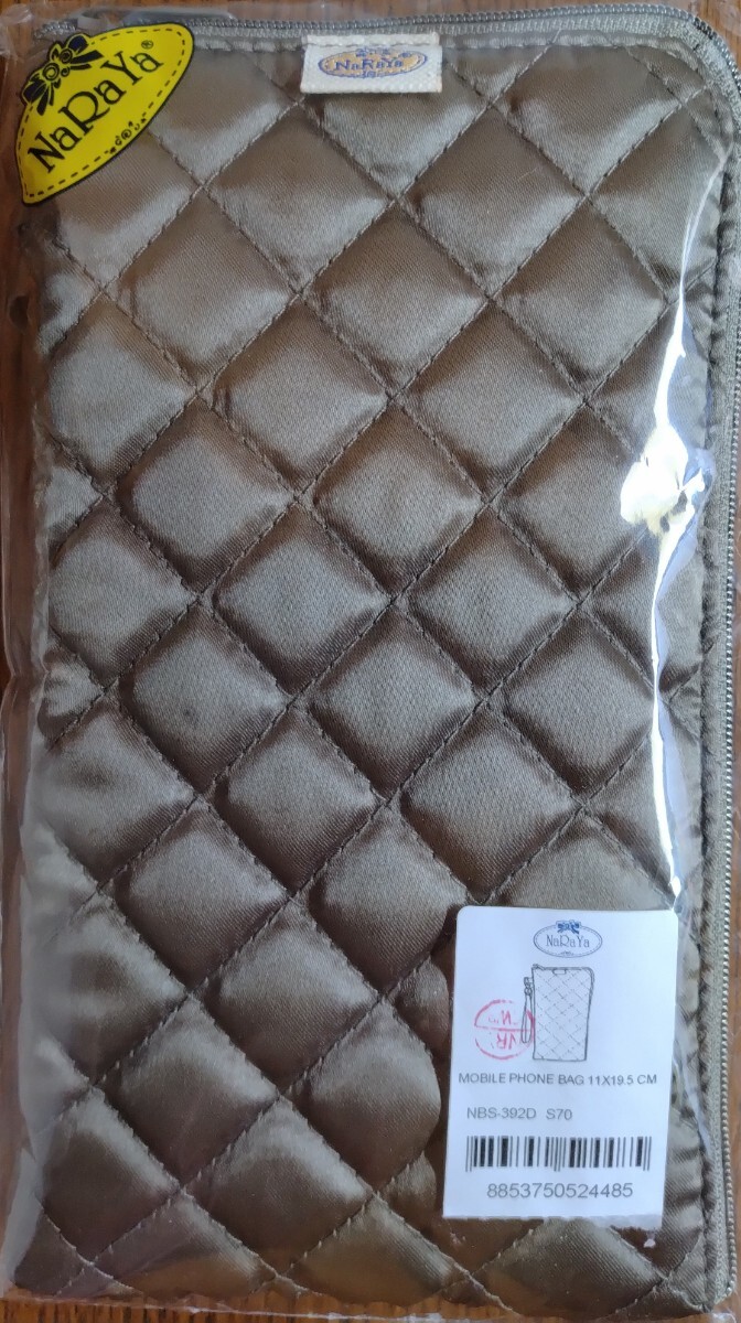 【新品未開封】NaRaYa スマホ ポーチ モスグリーン拍卖