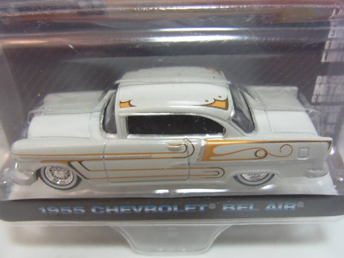 GREENLIGHT グリーンライト 1/64 1955 CHEVROLET BELAIR シボレー ベルエア カリフォルニア ローライダーズ拍卖