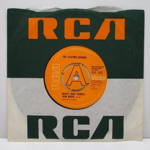 ELECTRIC BANANA-Groovy Baby Bubble Gum Music (UK Promo 7+CS拍卖