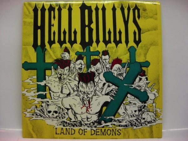 HELLBILLYS(ヘルビリーズ)-Land Of Demons (Japan オリジナル・レッドヴァイナル LP+固紙インナー) '93年1stアルバム拍卖