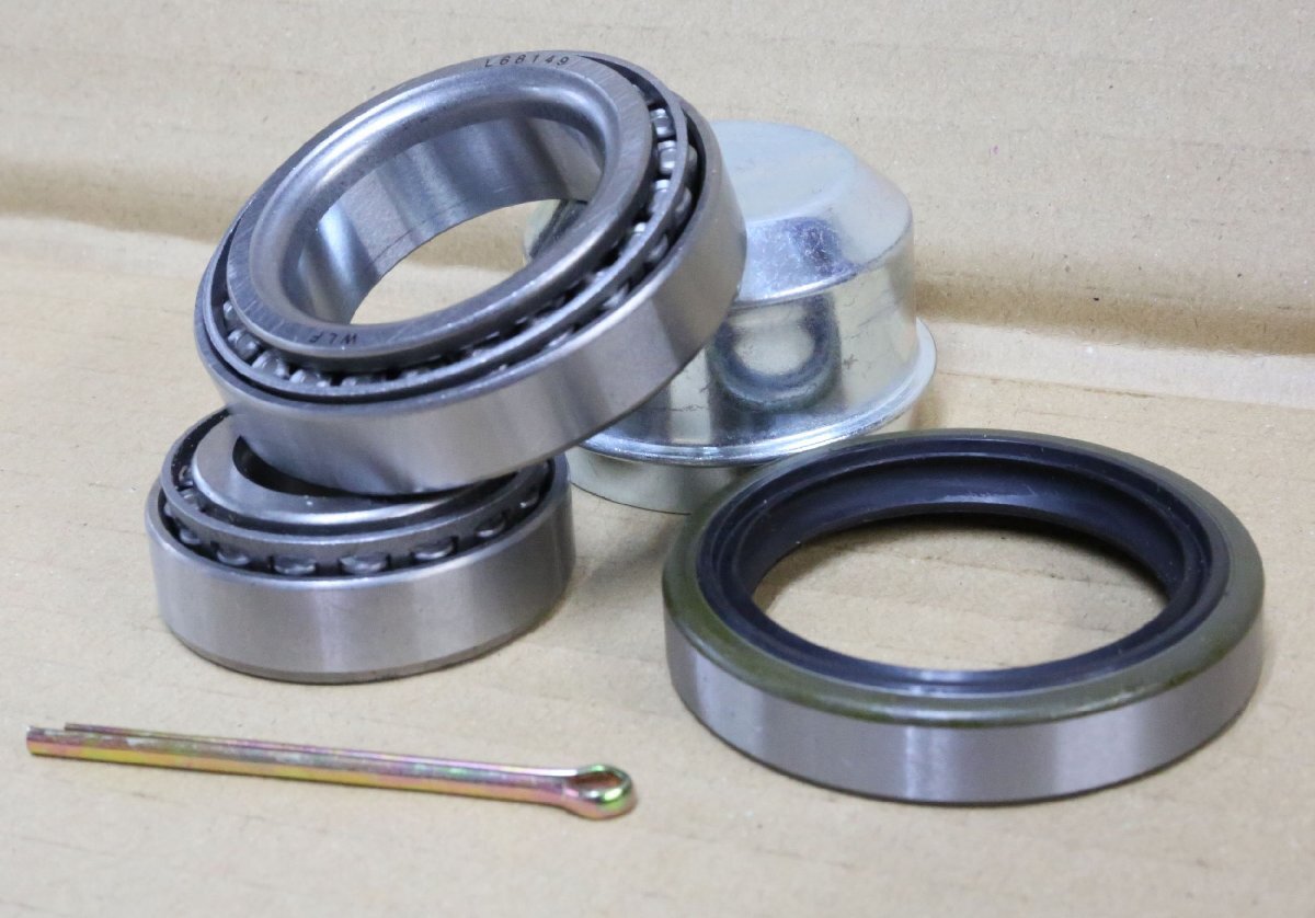 LM12749 + LM12710  / L68149 + L68110 CVP機械式ディスクブレーキ用 ベアリングキット 1/2台分 ベアイング オイルシール拍卖