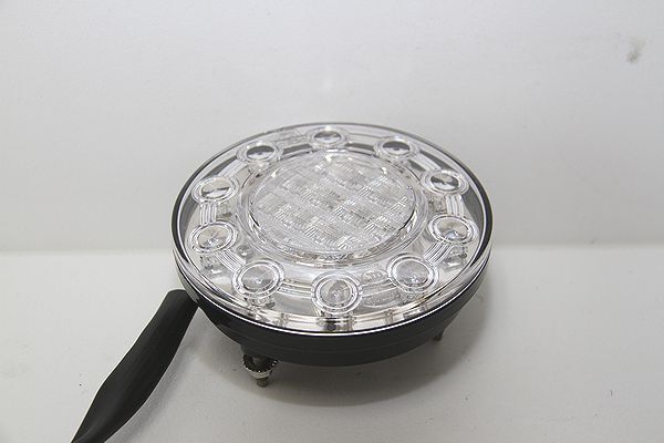 Groupstar LED 丸型防水 バックライト 後退灯 15LED 室内灯 白色 ホワイト 2個セット拍卖