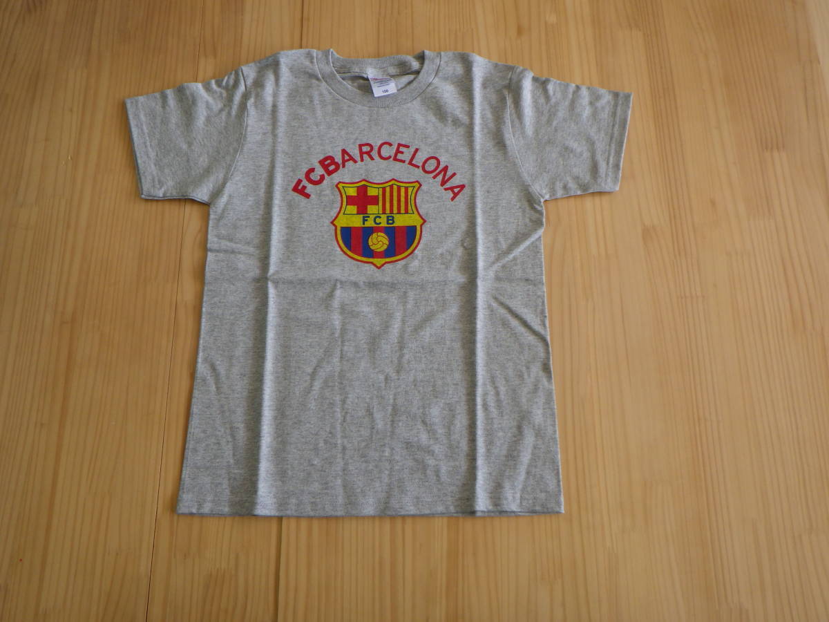 FCバルセロナ Tシャツ 150サイズ グレー拍卖