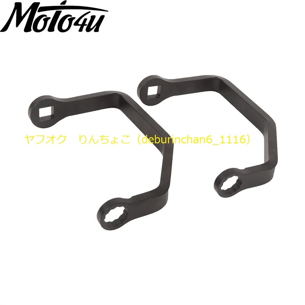 送料無料 Ducati ドゥカティ Vタイプ ダブル エンジン シリンダーヘッド ナット レンチツール 14mm 15mm メタル拍卖