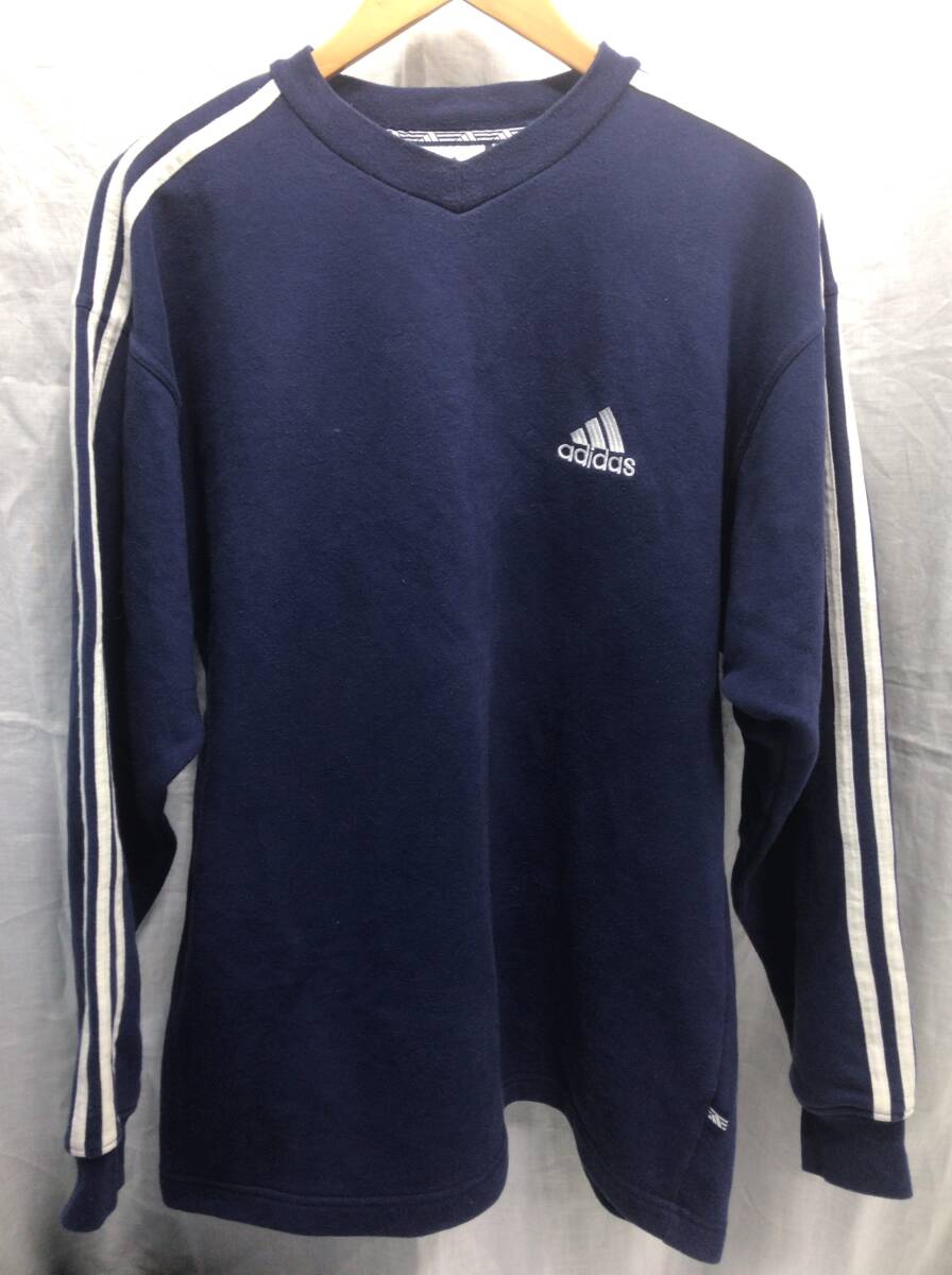 90s adidas アディダス スウェット トレーナー ネイビー M メンズ G3拍卖