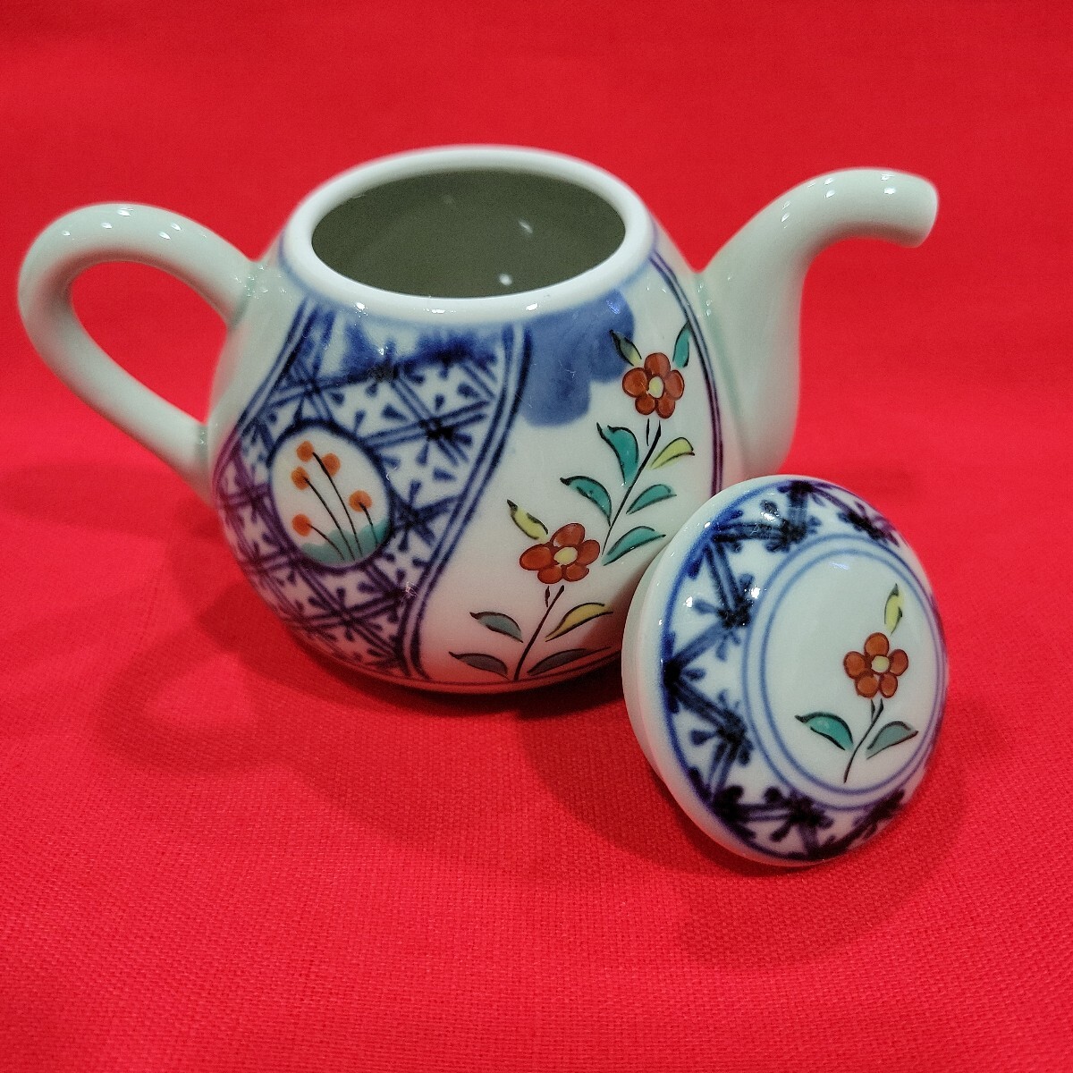 №8087 中古食器 有田焼 千峰 醤油さし 約8㎝拍卖