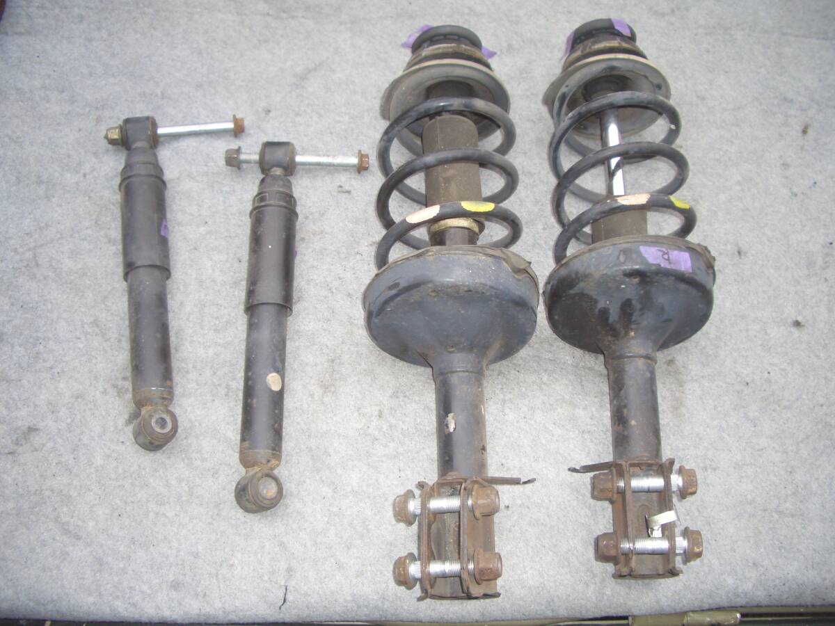 KCK4M カングー キャンパストップ 純正 ショック サスペンション 一式 抜け固着無し 【F】拍卖
